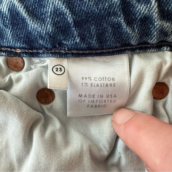 GRLFRND Helena High Rise Straight Jeans in Missing Words - Picture 10 of 12